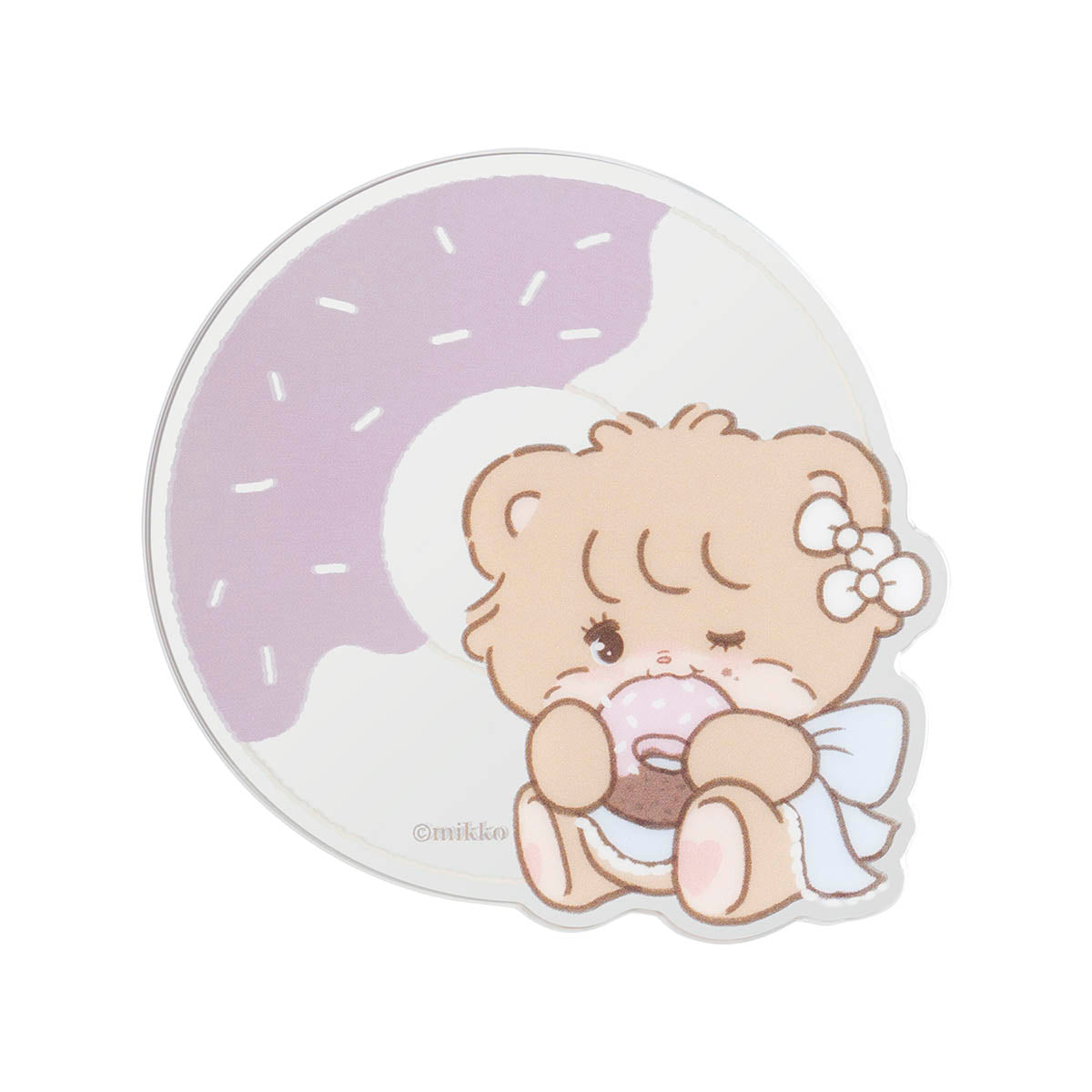 Lil ala mode フェミニンリボン トレーディングアクリルミラーステッカー（全7種）単品