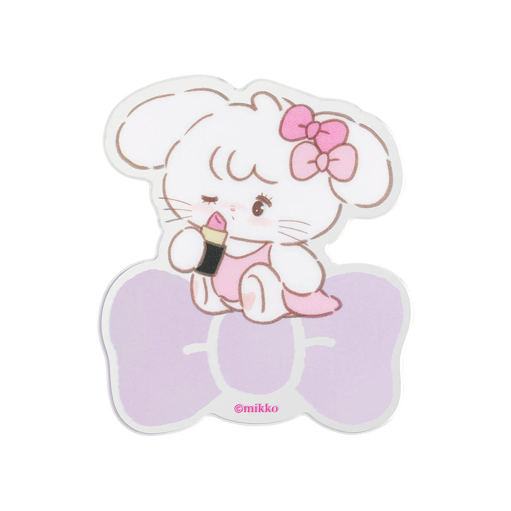 Lil ala mode フェミニンリボン トレーディングアクリルミラーステッカー（全7種）単品