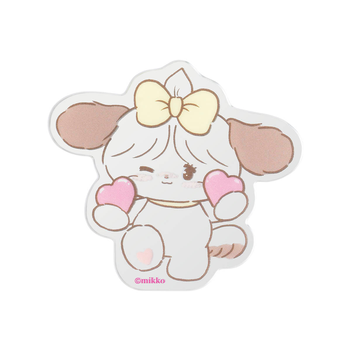 Lil ala mode フェミニンリボン トレーディングアクリルミラー