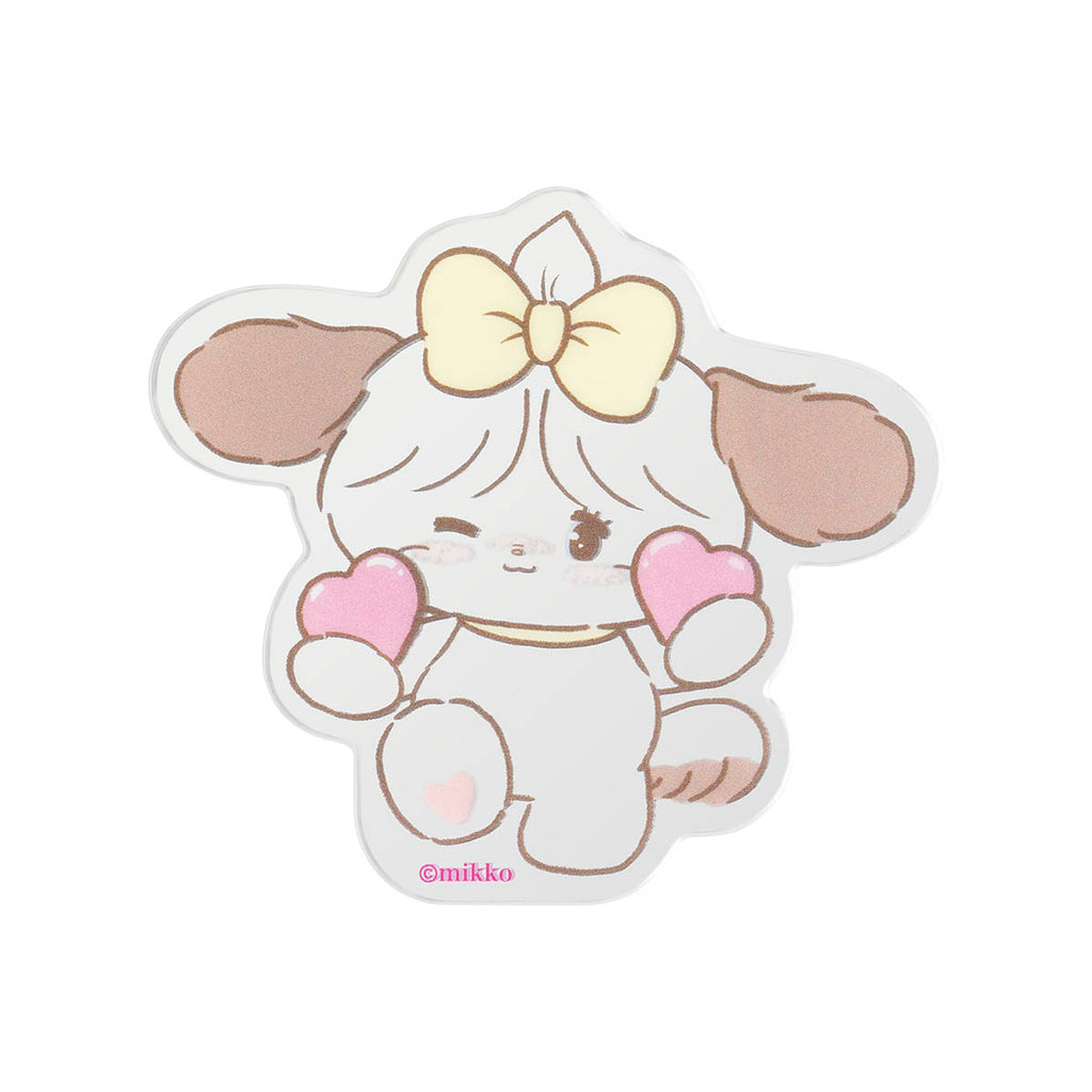 Lil ala mode フェミニンリボン トレーディングアクリルミラーステッカー（全7種）単品