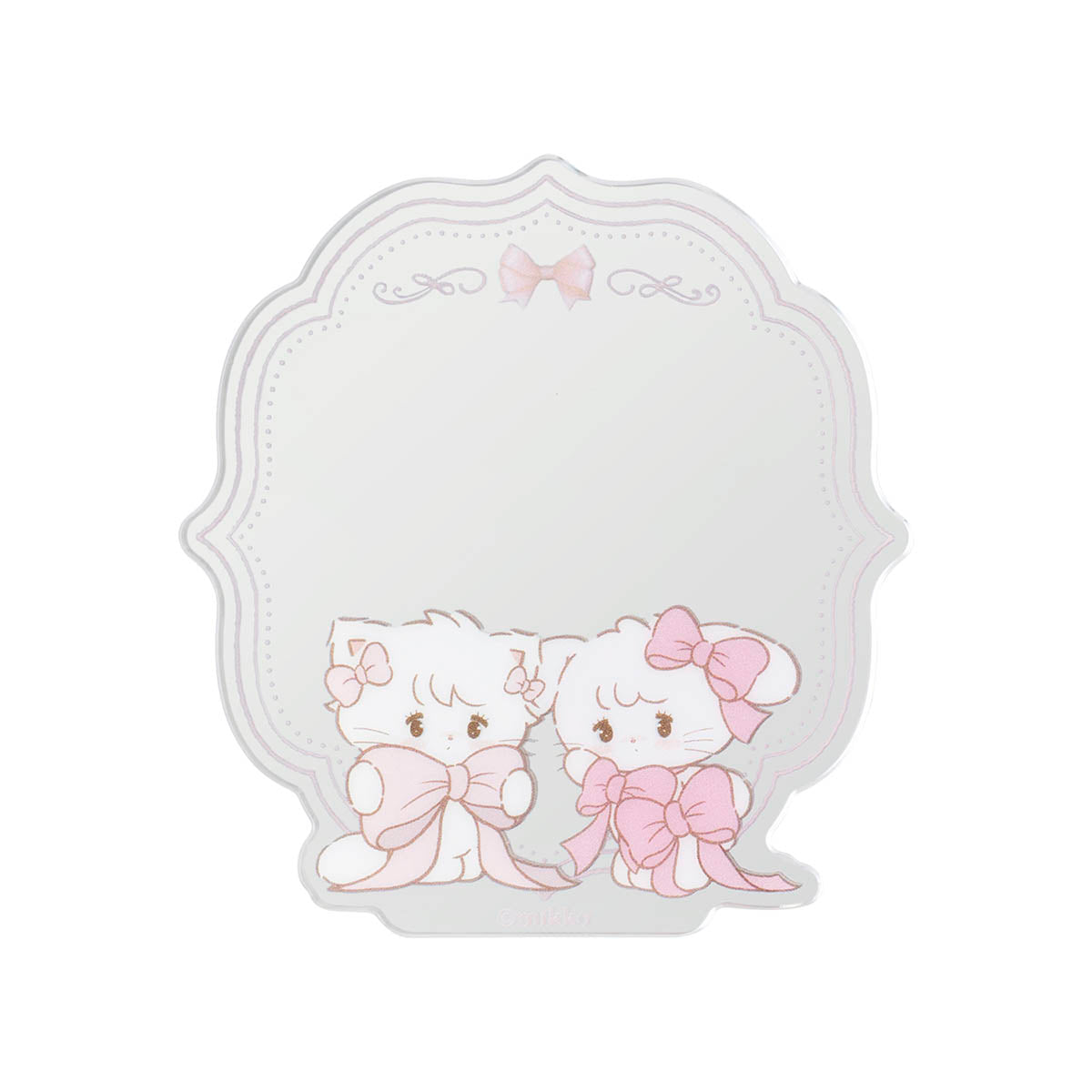 Lil ala mode フェミニンリボン トレーディングアクリルミラーステッカー（全7種）単品