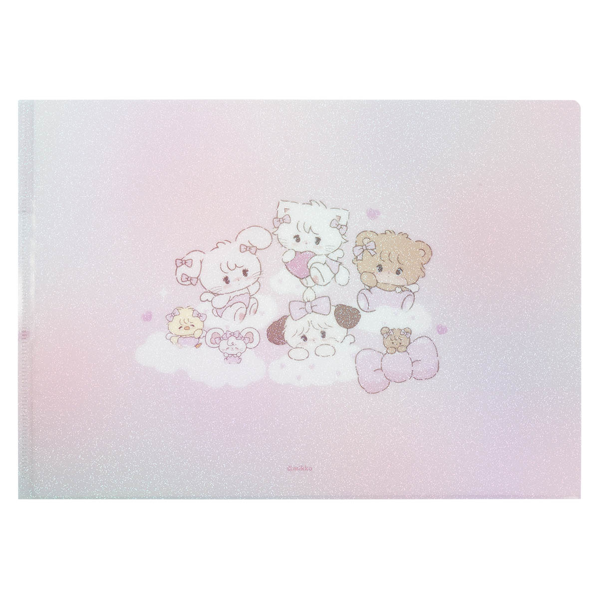 Lil ala mode ホログラムクリアファイル（パステルリボン）