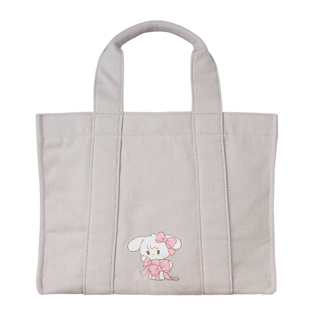 Lil ala mode フリル付きミニキャンバストート（キャミー）