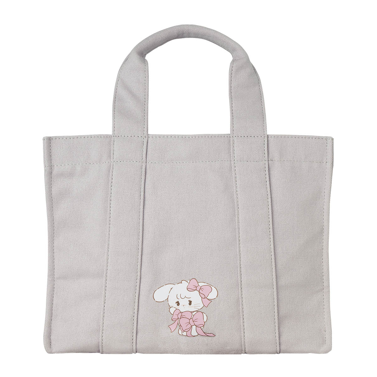 Lil ala mode フリル付きミニキャンバストート（キャミー）