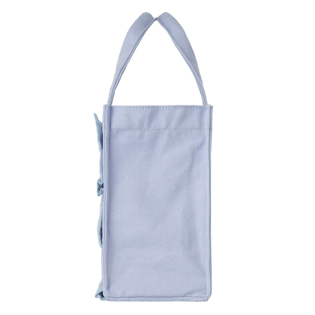 Lil ala mode フリル付きミニキャンバストート（ラテ）