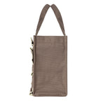 Lil ala mode フリル付きミニキャンバストート（スフレ）