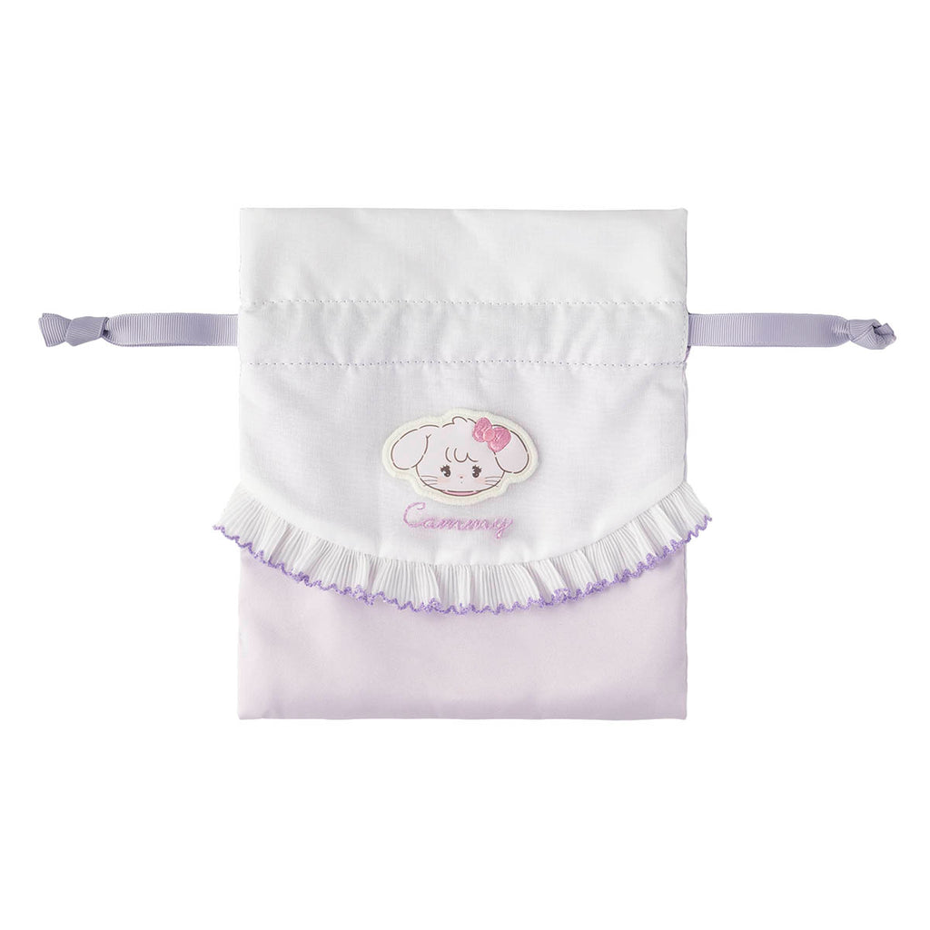 Lil ala mode ほどよいサイズのレース付き巾着（キャミー）