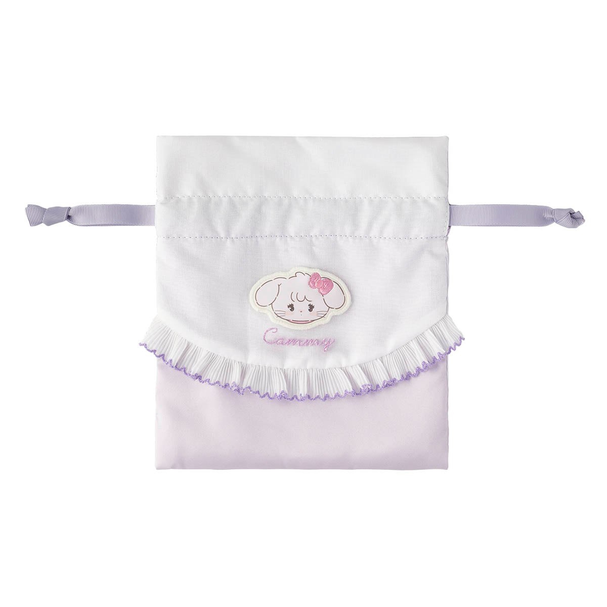 Lil ala mode ほどよいサイズのレース付き巾着（キャミー）