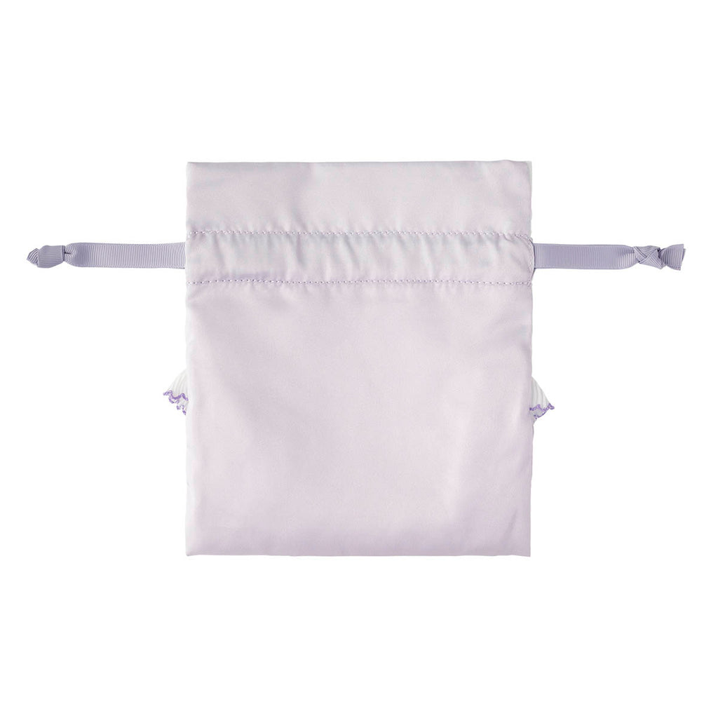 Lil ala mode ほどよいサイズのレース付き巾着（キャミー）