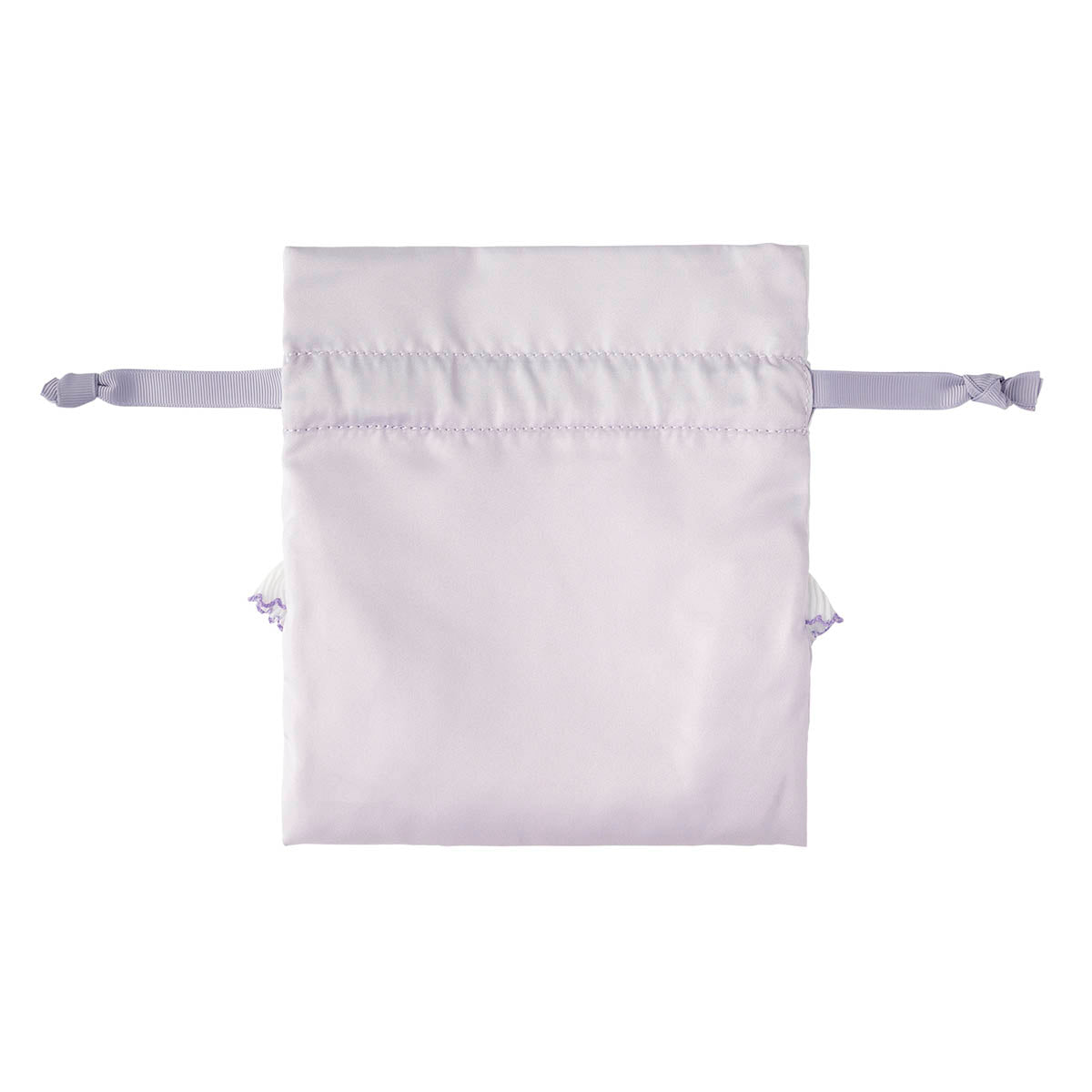 Lil ala mode ほどよいサイズのレース付き巾着（キャミー）