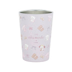 Lil ala mode コンビニドリンクも入る保冷・保温タンブラー（パステルリボン）