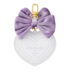 Lil ala mode ベロアリボン付きアクリルキーホルダー（キャミー）