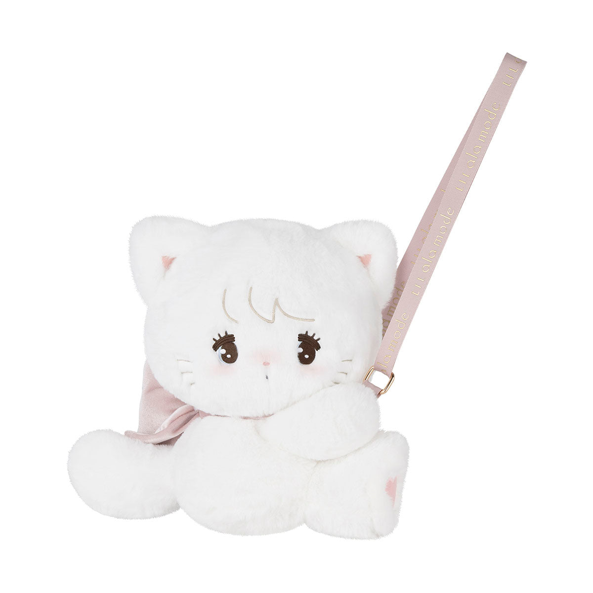 Lil ala mode ぎゅっと抱っこ♡ぬいぐるみショルダーバッグ（ムース）