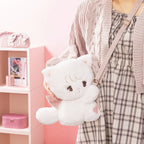 Lil ala mode ぎゅっと抱っこ♡ぬいぐるみショルダーバッグ（ムース）
