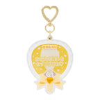 Lil ala mode うちわ型♡スライドフォトキーホルダー（スフレ）