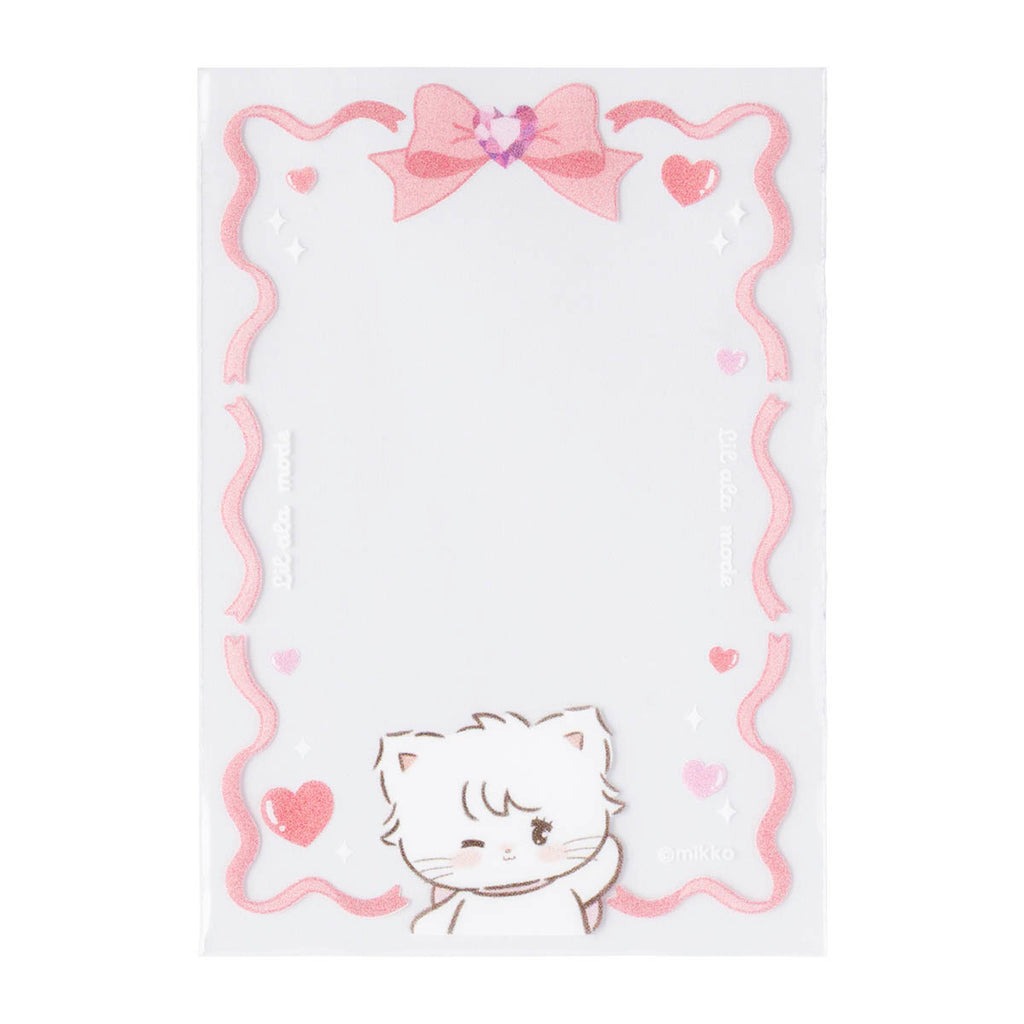 Lil ala mode ミニフォトが入るサイズのクリアスリーブ（ムース）