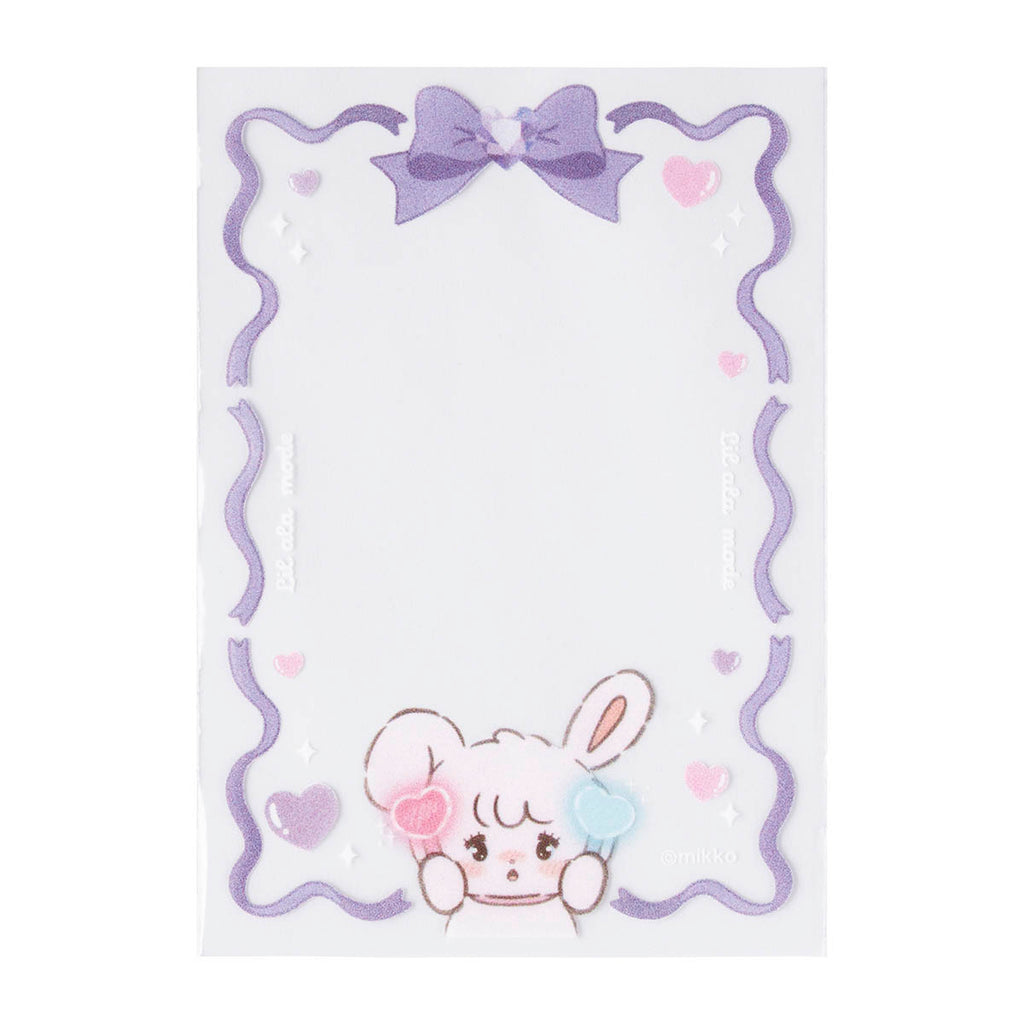 Lil ala mode ミニフォトが入るサイズのクリアスリーブ（キャミー）