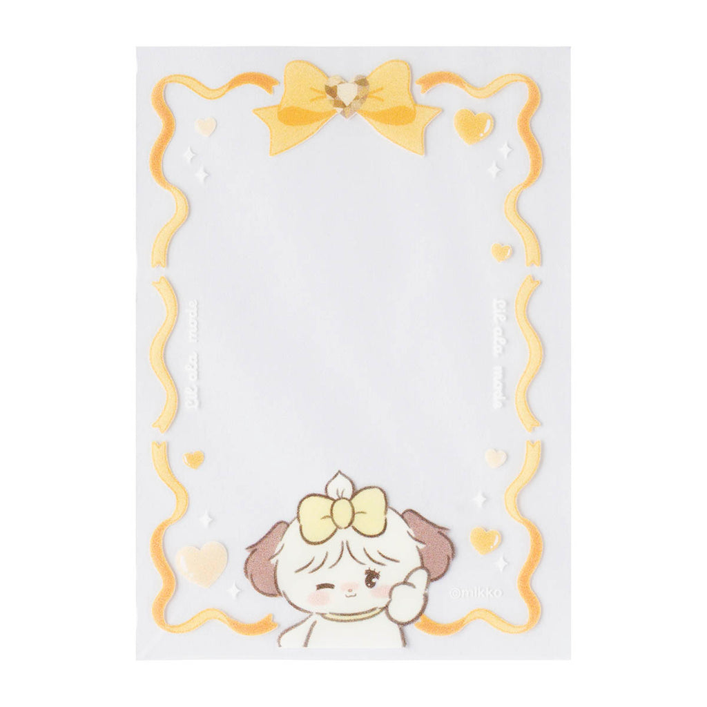 Lil ala mode ミニフォトが入るサイズのクリアスリーブ（スフレ）