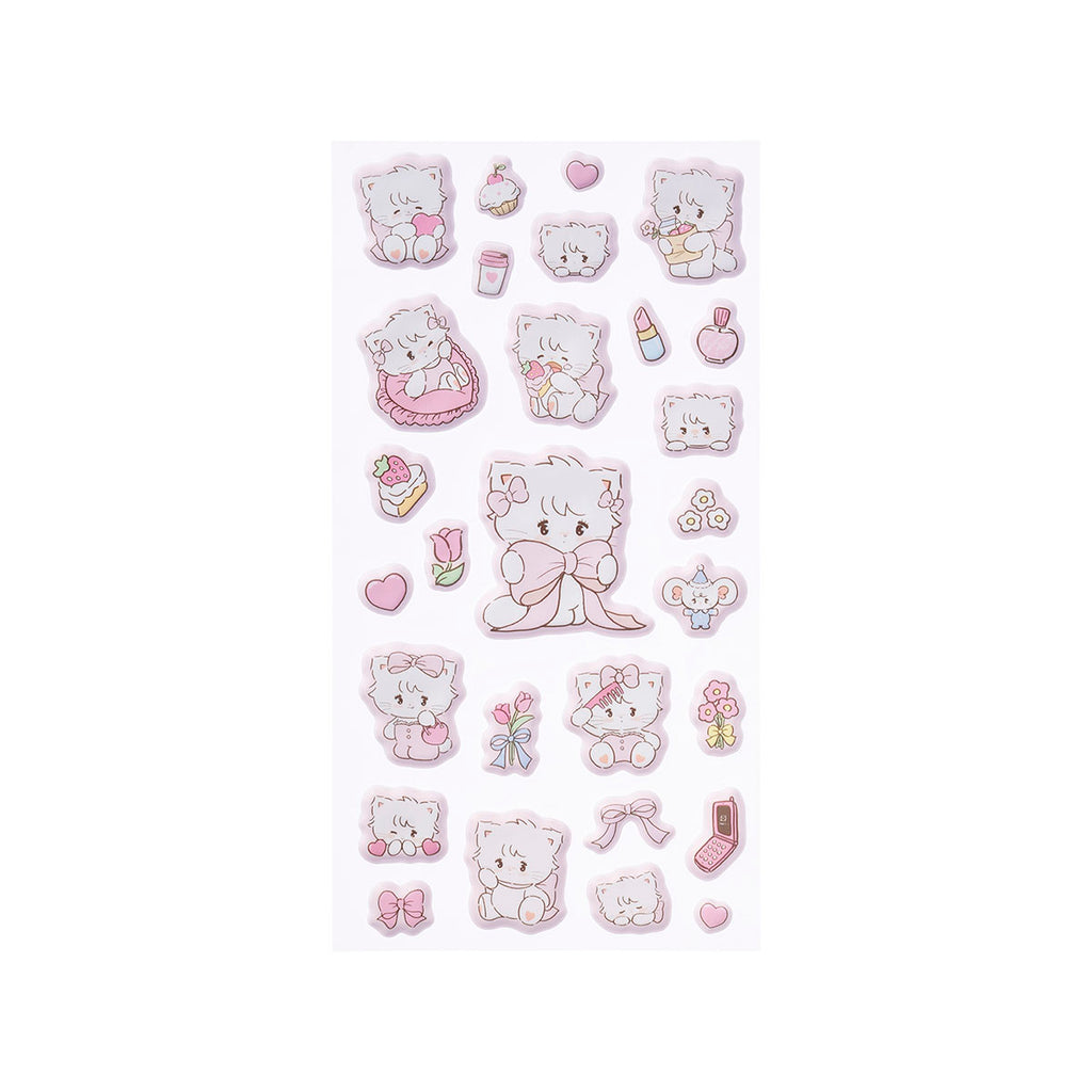 Lil ala mode もっちり♡シール（ピンクなムース）