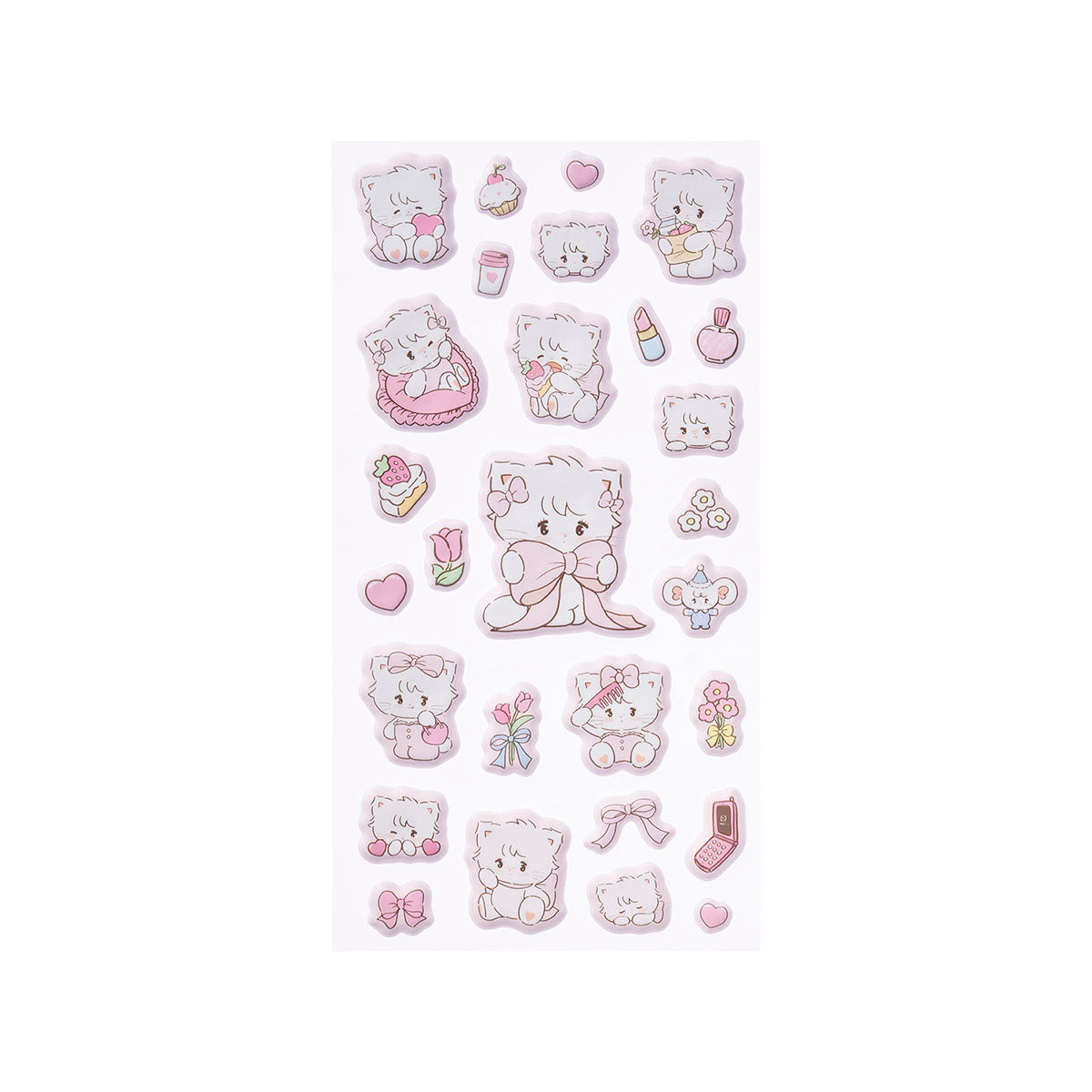 Lil ala mode もっちり♡シール（ピンクなムース）