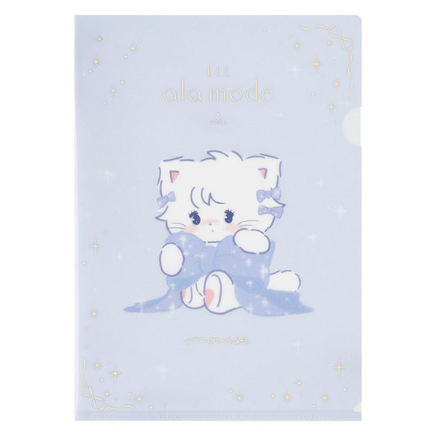 Lil ala mode Blueシリーズ 箔押しクリアファイル – Lil ala mode store