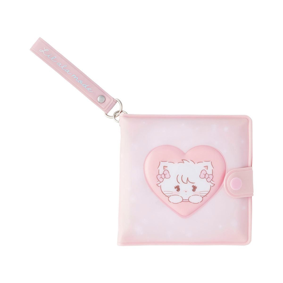 ハートの小物入れset ピンク Lil ala mode ぷっくりビニールウォレット（ムース） – Lil ala mode store