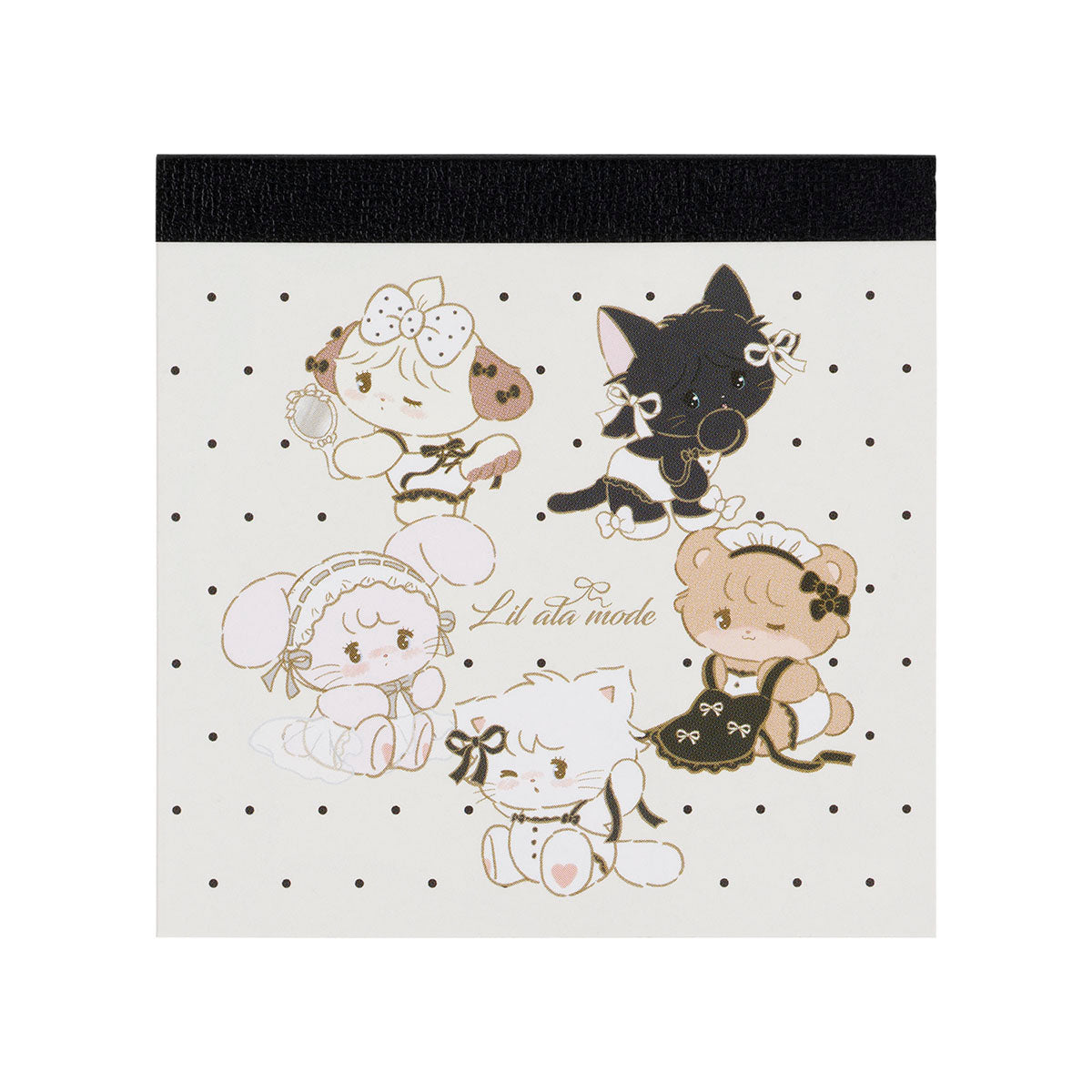 Lil ala mode French♡Girlyシリーズ スクエアメモ