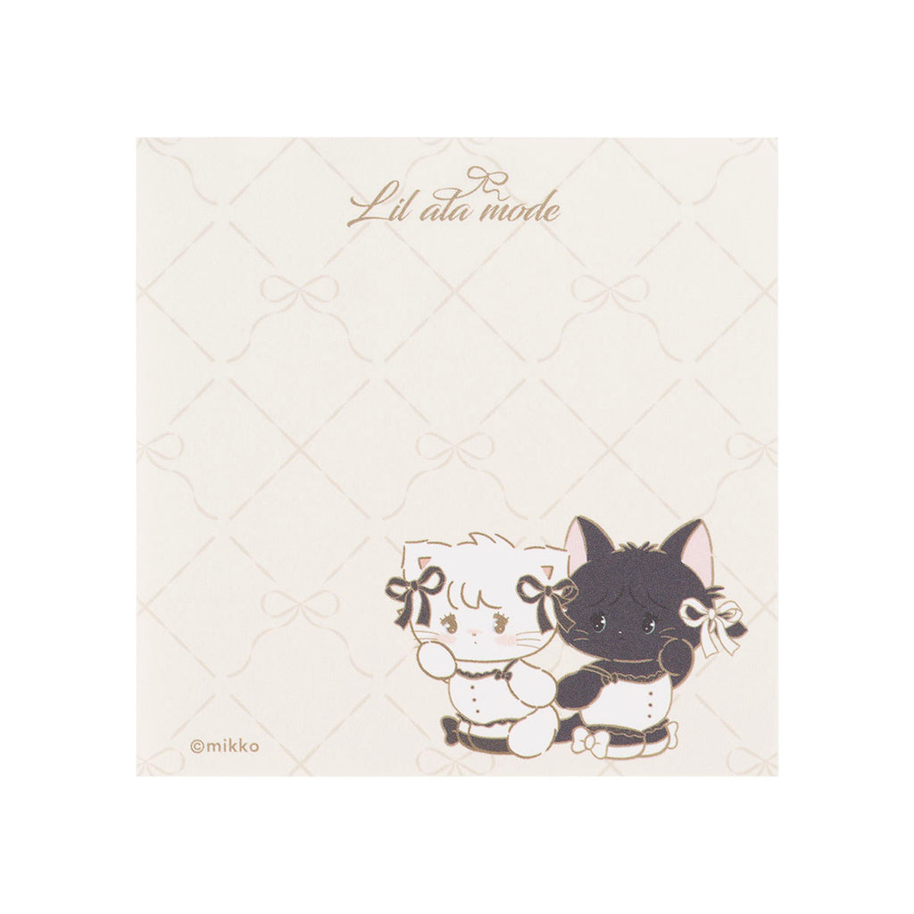 Lil ala mode French♡Girlyシリーズ スクエアメモ
