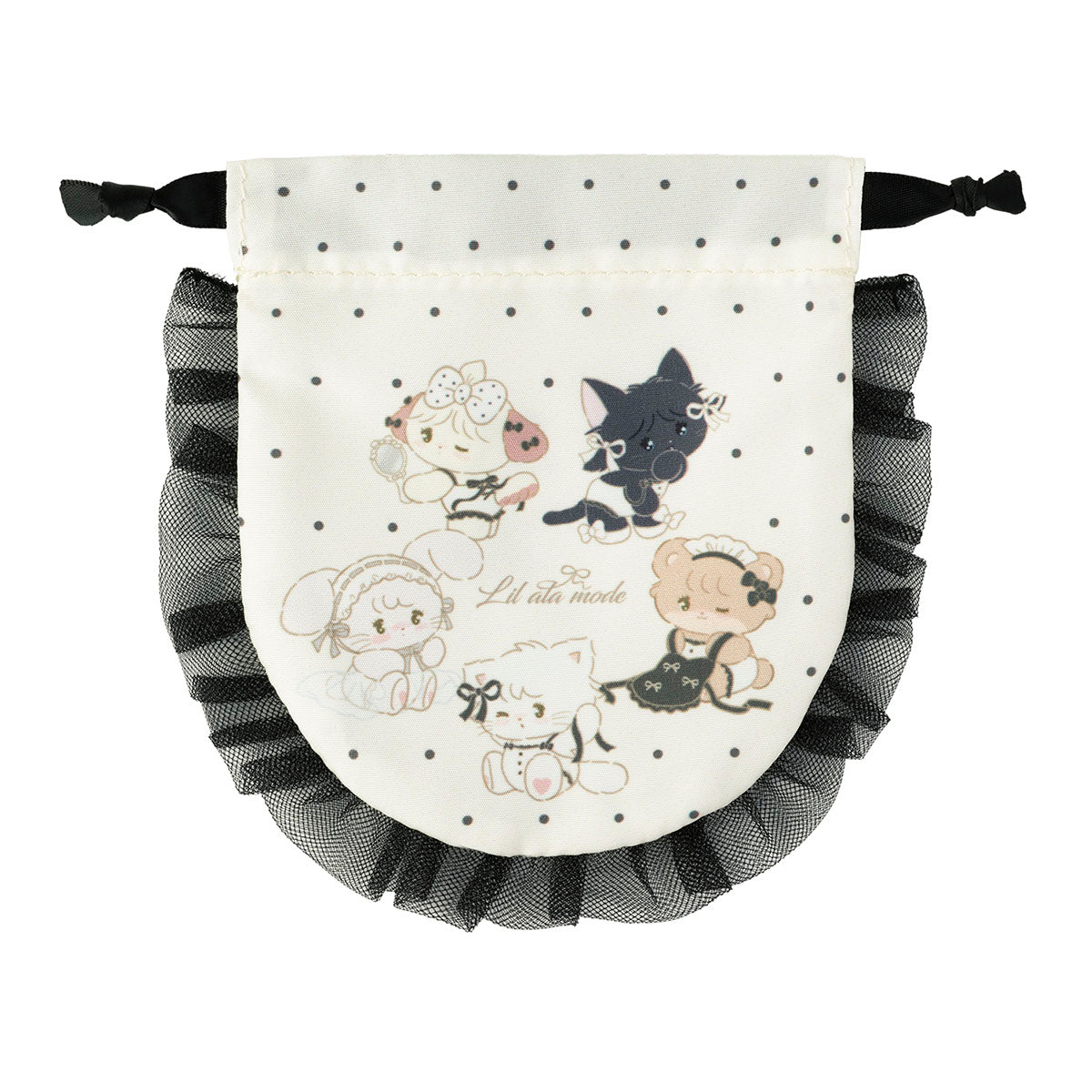 Lil ala mode French♡Girlyシリーズ トレーディングレース付きミニ巾着（全6種）
