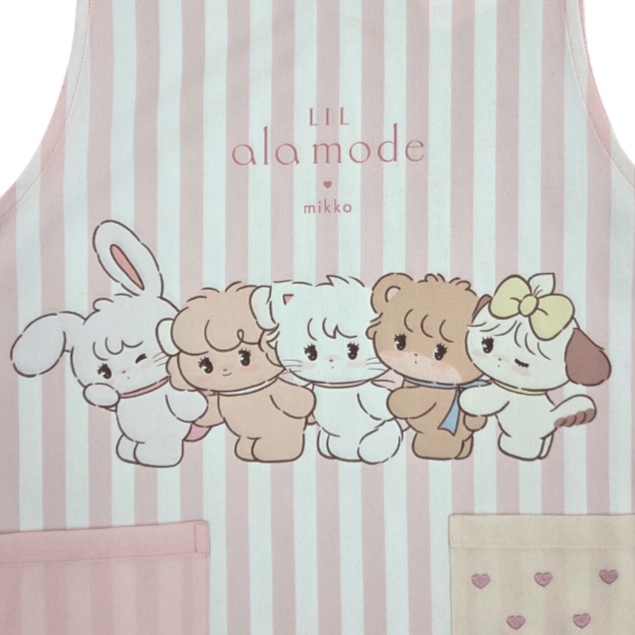 Lil ala mode フラワーストライプエプロン – Lil ala mode store