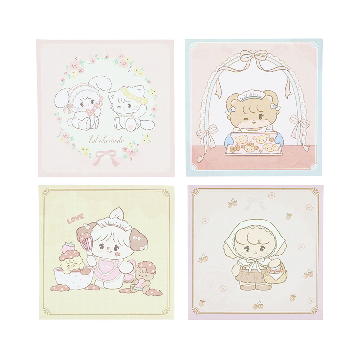 Lil ala mode スクエアメモ（ピンク） – Lil ala mode store