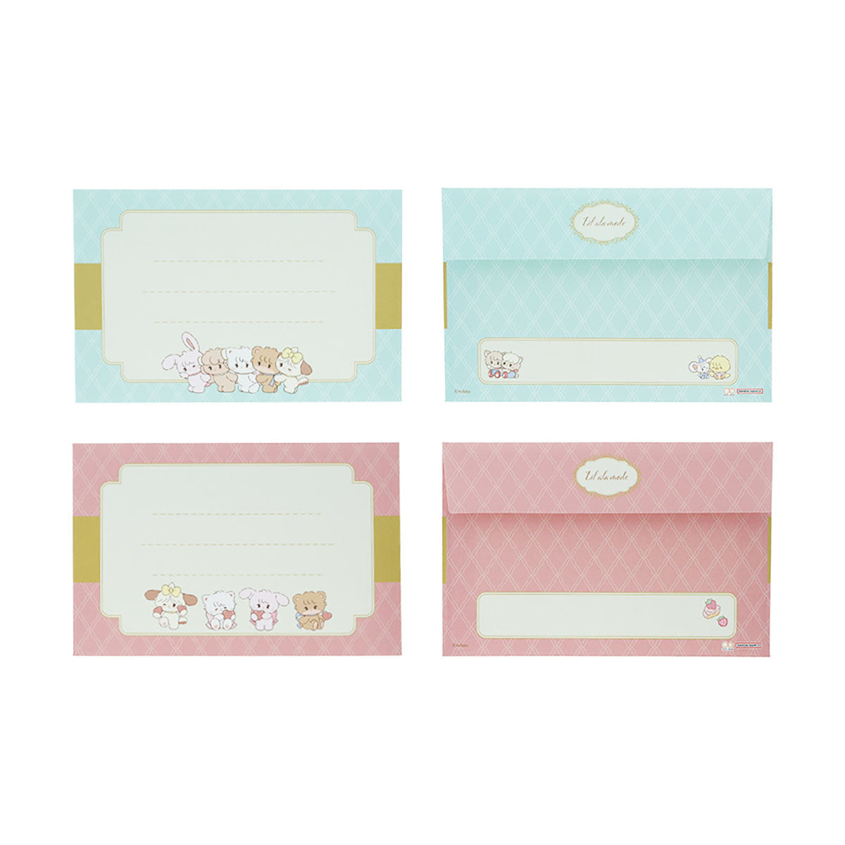 Lil ala mode 8柄レターセット（ミント） – Lil ala mode store
