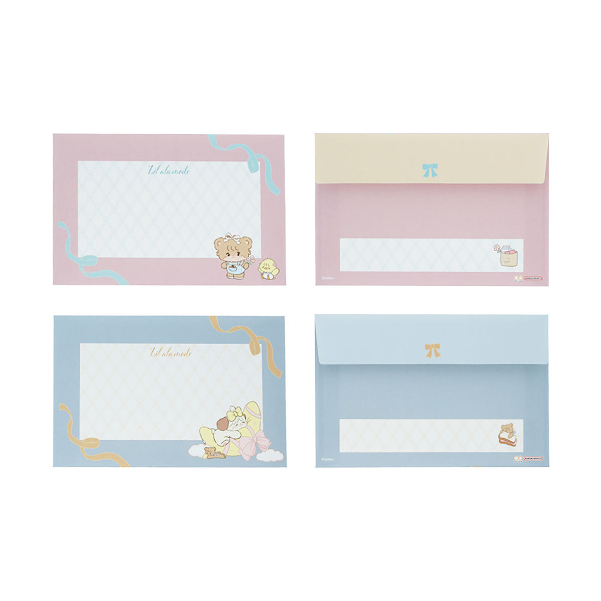 Lil ala mode 8柄レターセット（ミント） – Lil ala mode store