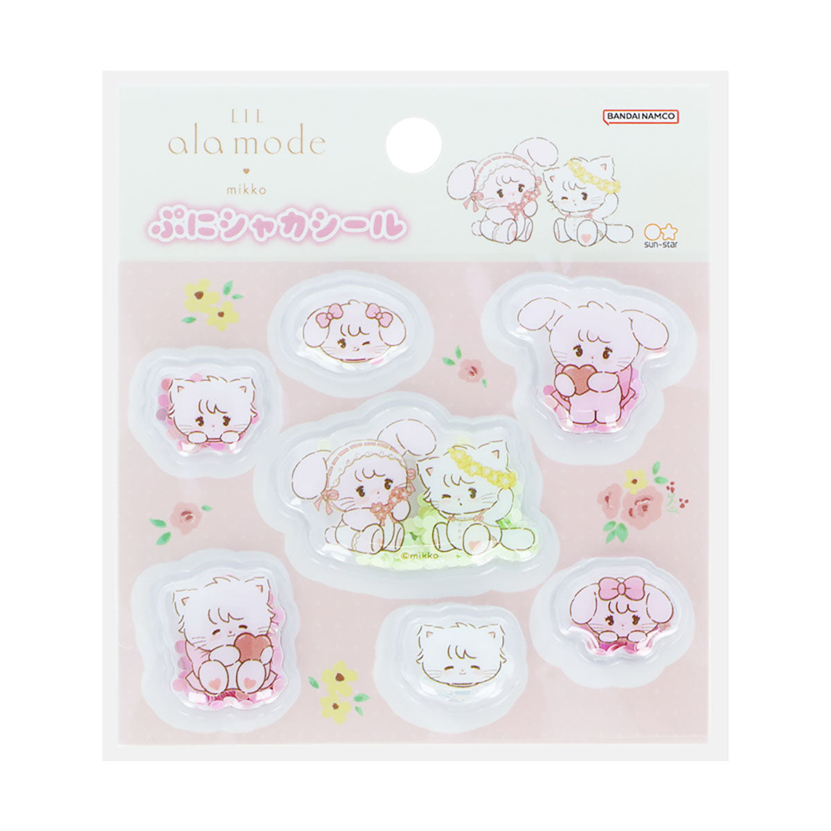 Lil ala mode ぷにシャカシール（ピンク）
