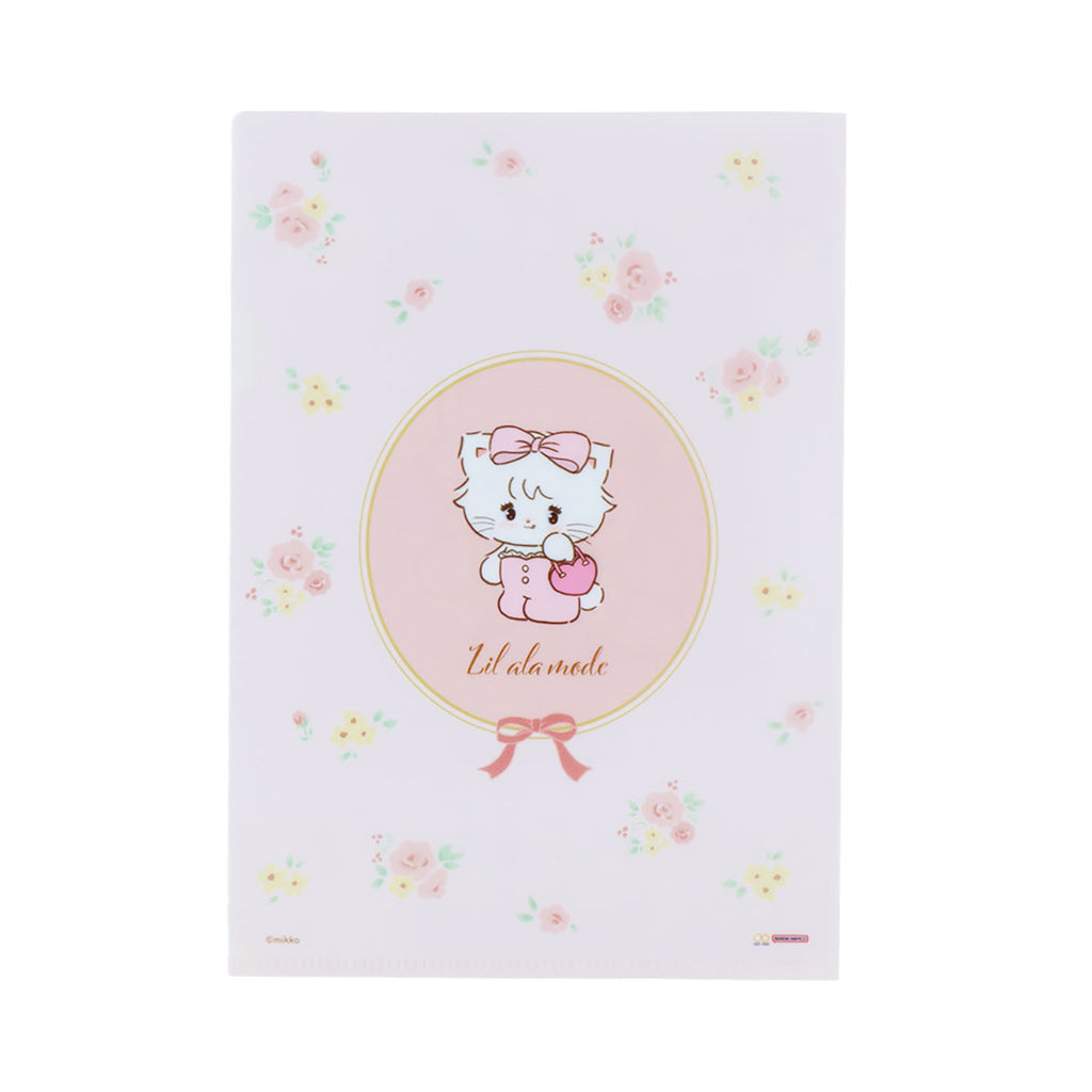 Lil ala mode A5クリアファイル＆シールセット（ムース）