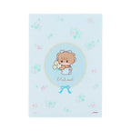 Lil ala mode A5クリアファイル＆シールセット（ラテ）