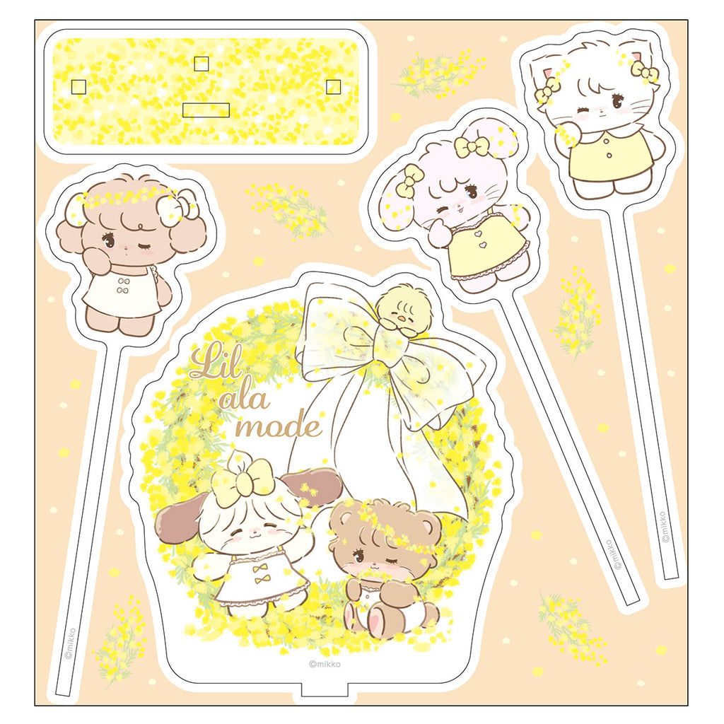 Lil ala mode 2WAYピックリルスタンド ①ミモザ