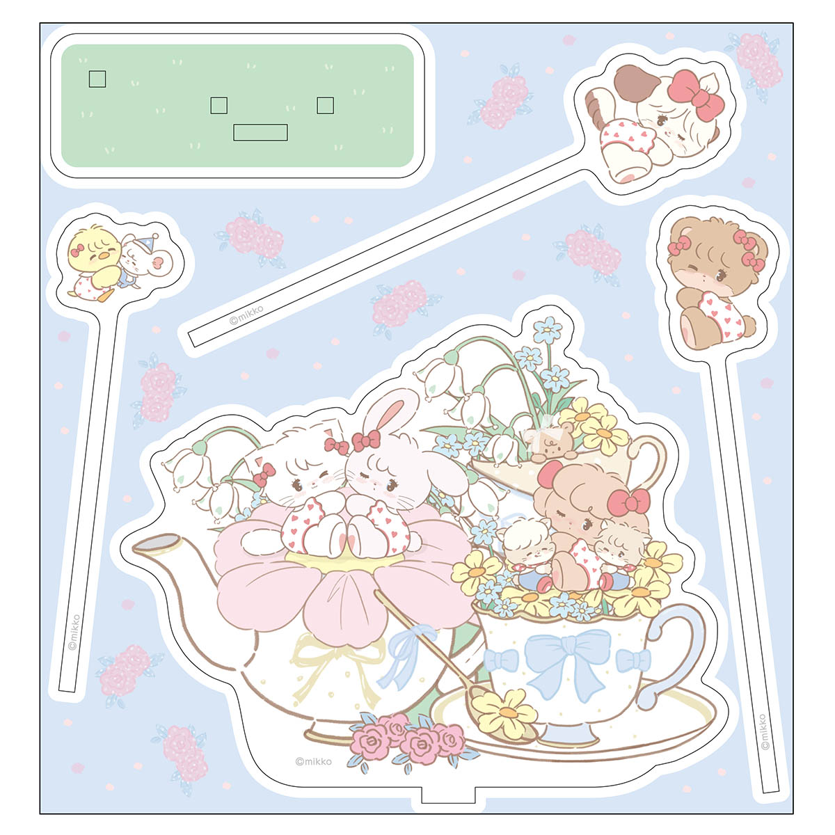 Lil ala mode 2WAYピックリルスタンド ②ティータイム