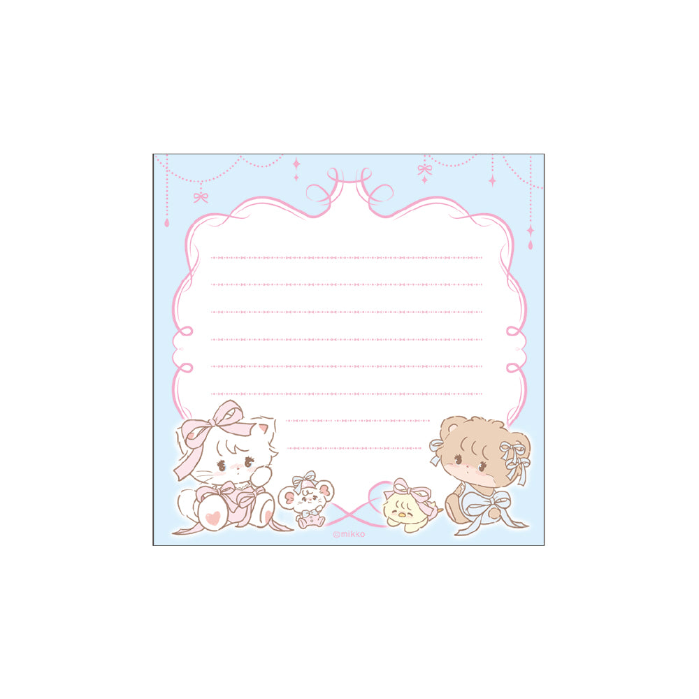 Lil ala mode スクエアメモ（ピンク）
