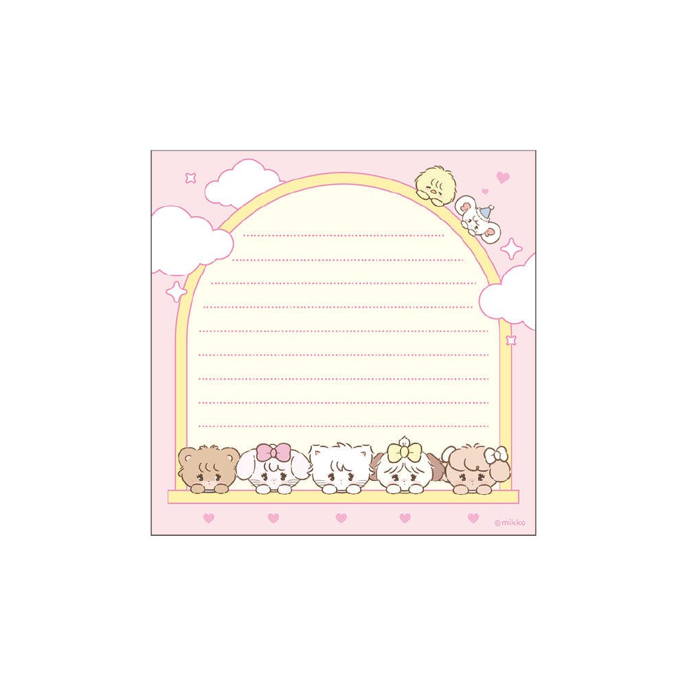 Lil ala mode スクエアメモ（イエロー）