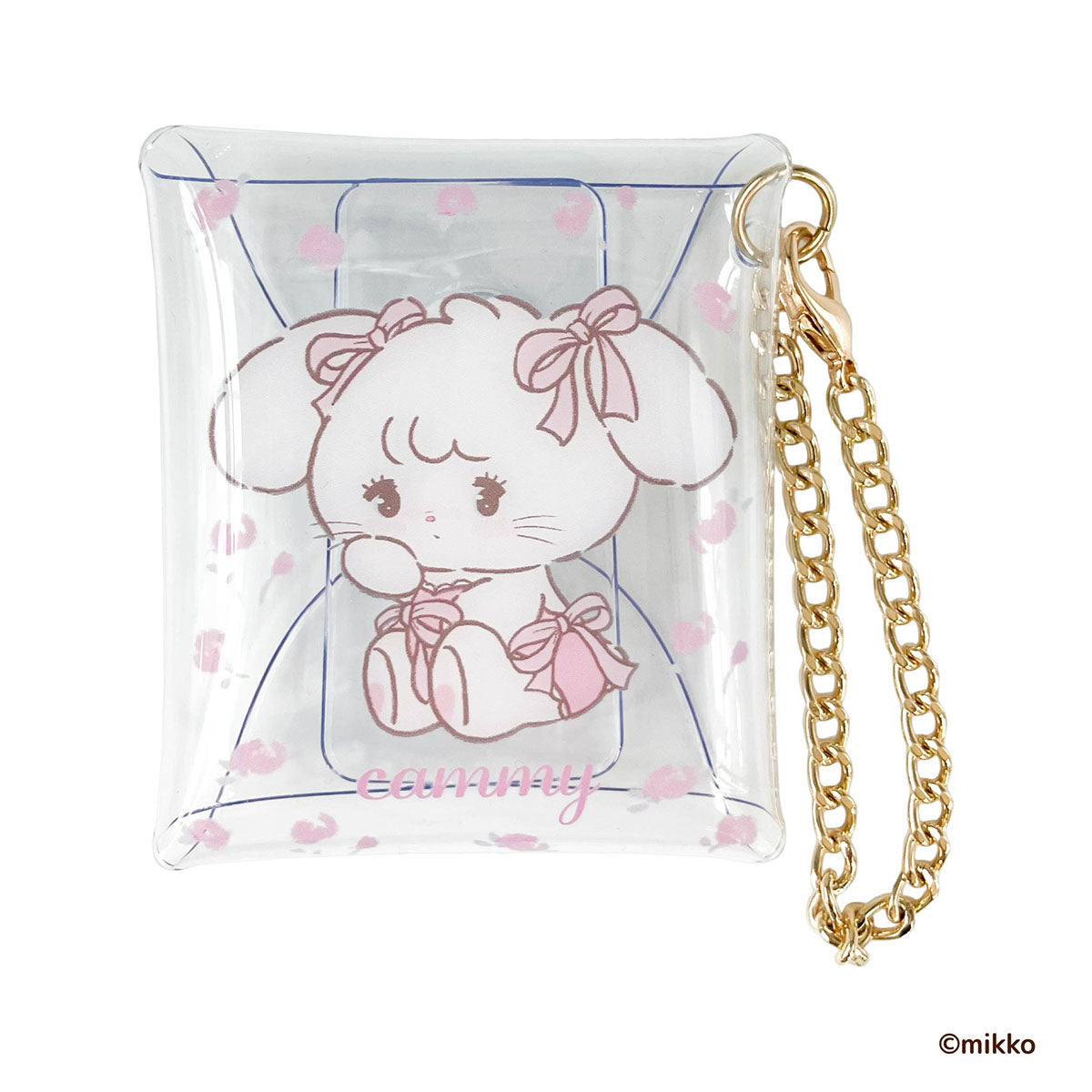 Lil ala mode チェーン付きクリアマルチケースSS（キャミー）