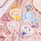 Lil ala mode うちわ型♡スライドフォトキーホルダー（キャミー）