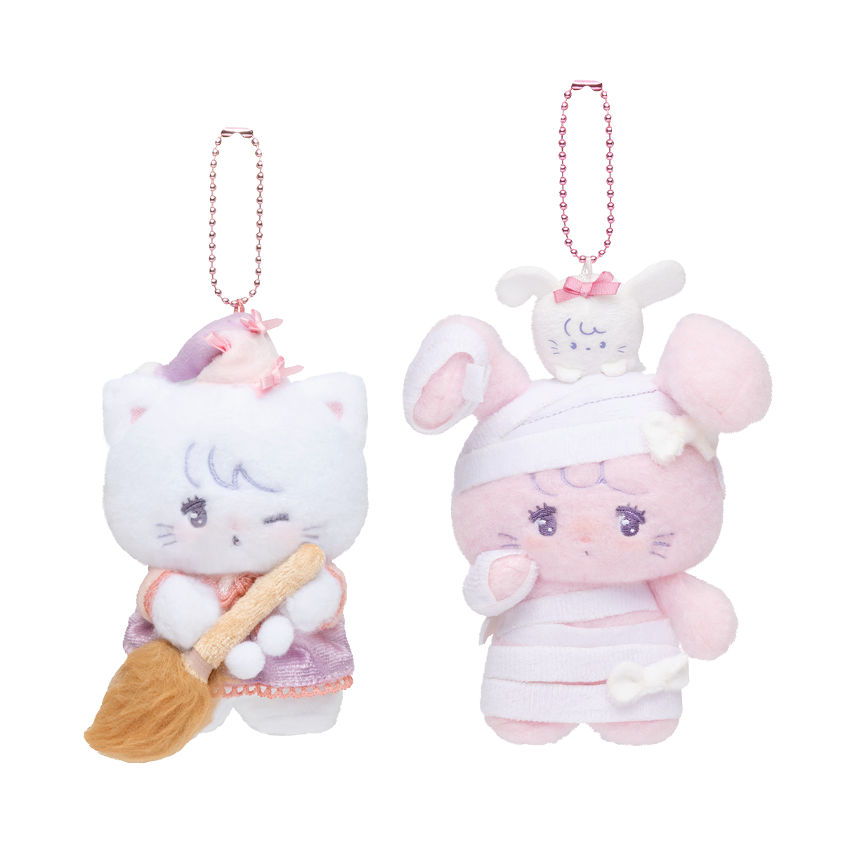 【2種セット】 Lil ala mode 魔女っ子なムース・ミイラなキャミーマスコット