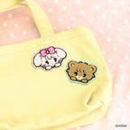 Lil ala mode 刺繍ステッカー（ラテ）