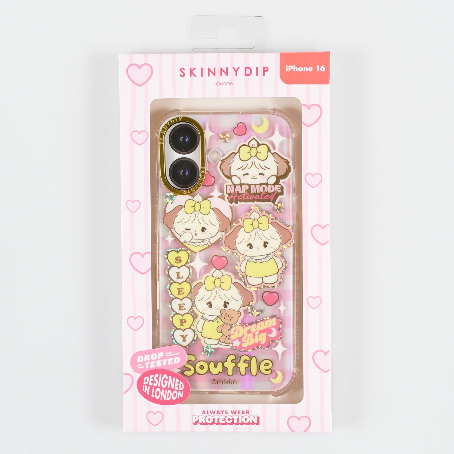 Lil ala mode SKINNYDIP iPhoneケース（スフレ）