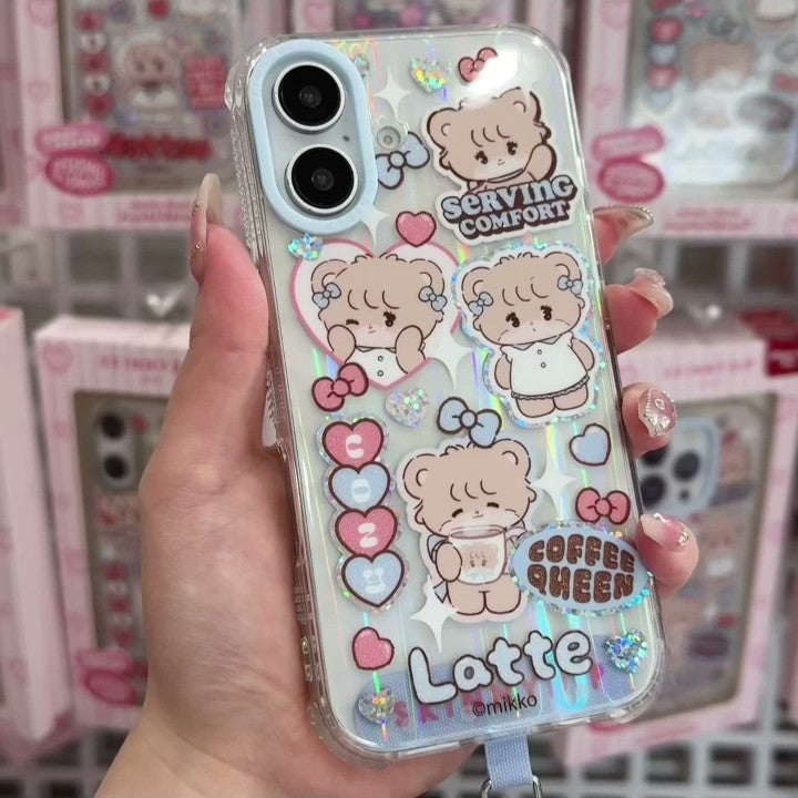 SKINNYDIP ミッコ ムース iPhone16ケース ビーズストラップ Lil ala mode SKINNYDIP iPhoneケース（ムース） – Lil ala mode store